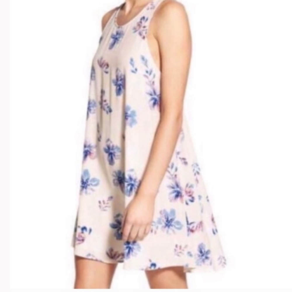 ASTR The Label Floral Racerback Swing Dress- M